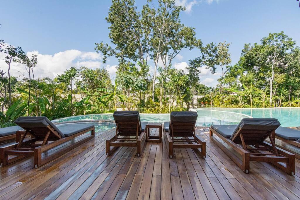 Exclusive Studio In A Gated Community By Casa Paraiso Tulum Esterno foto