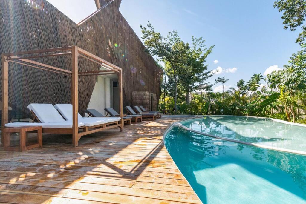 Exclusive Studio In A Gated Community By Casa Paraiso Tulum Esterno foto